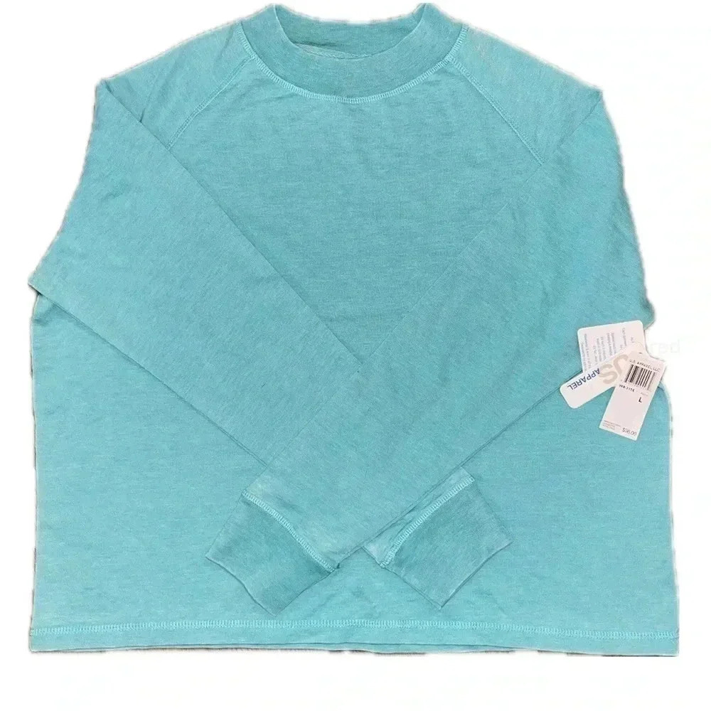 NWT US apparel teal/aqua shirt